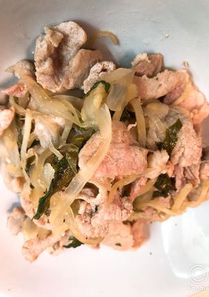 夏だから！豚と新生姜で梅酢炒め煮-レシピのメイン写真