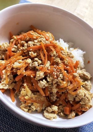 【簡単】丼にもOK!!人参どうふ-レシピのメイン写真