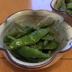A picture of べんりで酢☆モロッコいんげんの胡麻酢あえ.