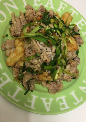 辛そうで辛くない豚肉炒め-レシピのメイン写真