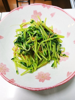 簡単!!豆苗のなめ茸和え-レシピのメイン写真