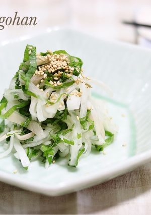 生姜を使って♪大根のおつまみサラダ-レシピのメイン写真