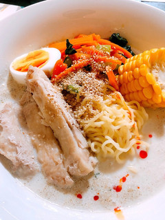 夏に食欲☆ナムル冷やしラーメン-レシピのメイン写真