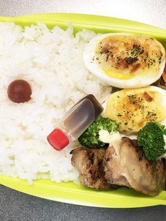 旦那弁当124♥ぎょうざ弁当!-レシピのメイン写真