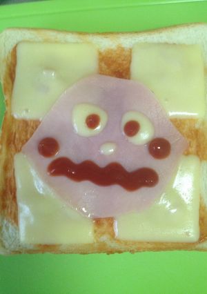 カレーパンマン トースト-レシピのメイン写真