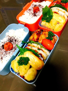 娘のお弁当 バジル風味じゃが-レシピのメイン写真