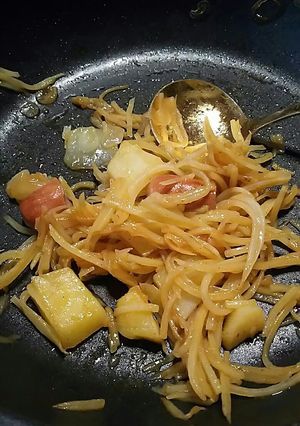 じゃがナポリタン-レシピのメイン写真