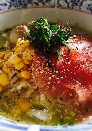 簡単サッポロ一番で男の冷しラーメン !-レシピのメイン写真