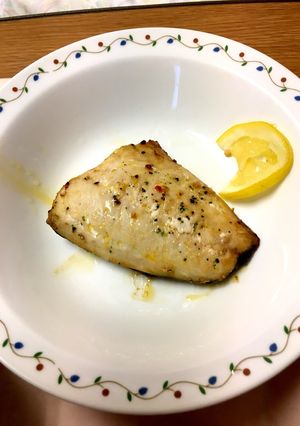 妊娠糖尿病・④サバのレモンペッパー焼き-レシピのメイン写真