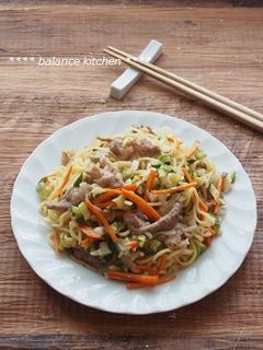 ぬか漬け入り塩焼きそば-レシピのメイン写真