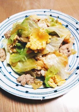 豚のしょうが焼きチャンプル-レシピのメイン写真