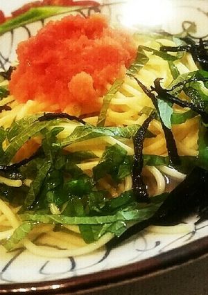 だし明太子パスタ✨節約、簡単、健康、美味-レシピのメイン写真