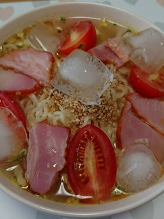 簡単‼️手抜き‼️冷やし塩ラーメン-レシピのメイン写真