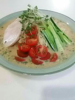 サッポロ一番「醤油ラーメン」で豆乳冷麺-レシピのメイン写真