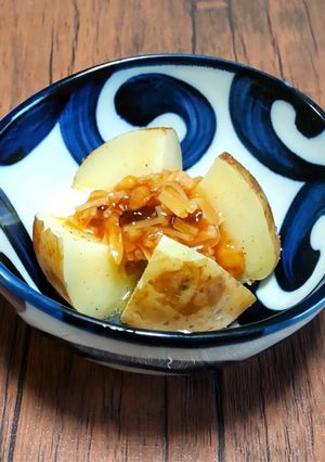 レンジで新じゃがだしバター-レシピのメイン写真