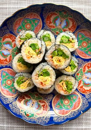 菜の花のキンパ-レシピのメイン写真