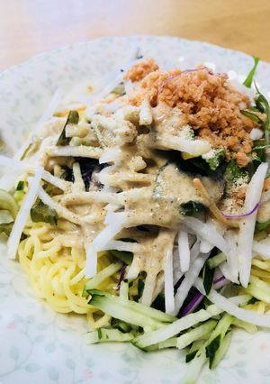 夏休みに子供と作る冷やしラーメン-レシピのメイン写真