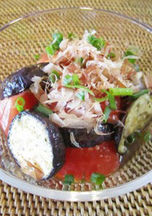 トマトとなすのポン酢マリネ-レシピのメイン写真
