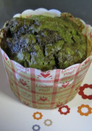 黒蜜たっぷり　抹茶マフィン-レシピのメイン写真