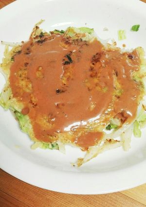 タレが美味しい！お好み焼き？チヂミ？-レシピのメイン写真