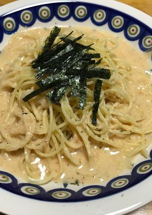 明太クリームスパゲッティ-レシピのメイン写真