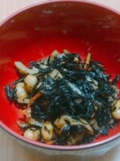 【簡単】黄金比率☆あっさりひじきの煮物-レシピのメイン写真