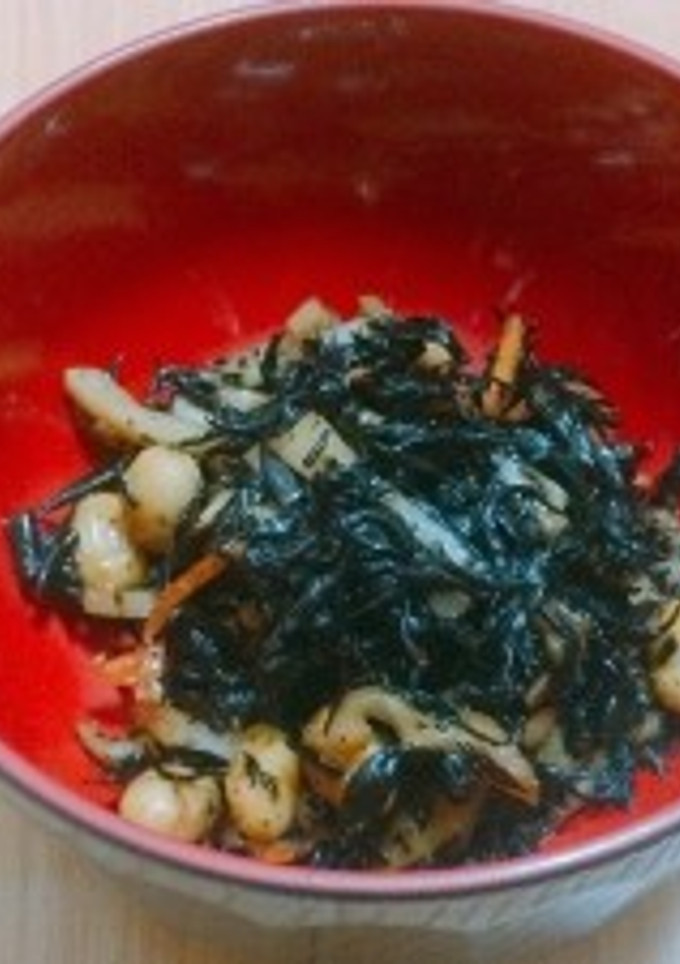 【簡単】黄金比率☆あっさりひじきの煮物-レシピのメイン写真