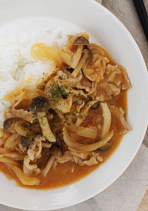 レンジで簡単　ハッシュドポーク-レシピのメイン写真