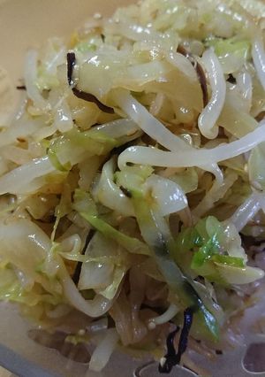 もやしとキャベツのナムル風-レシピのメイン写真
