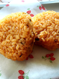 【使いきり】高菜焼きおにぎり-レシピのメイン写真
