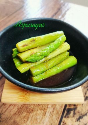 簡単！楽うま♪焼きアスパラの梅浸し-レシピのメイン写真