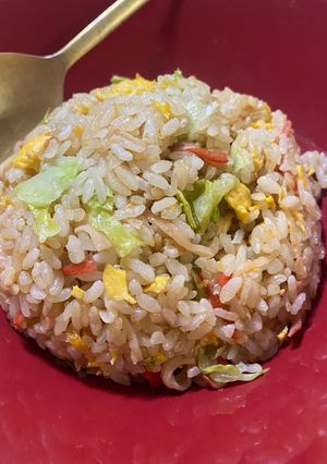 かにレタスチャーハン🥬🦀🍳-レシピのメイン写真