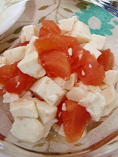 トマト豆腐☆離乳食-レシピのメイン写真