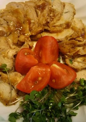 ヘルシー♪鶏むね肉の柔らかチャーシュー-レシピのメイン写真