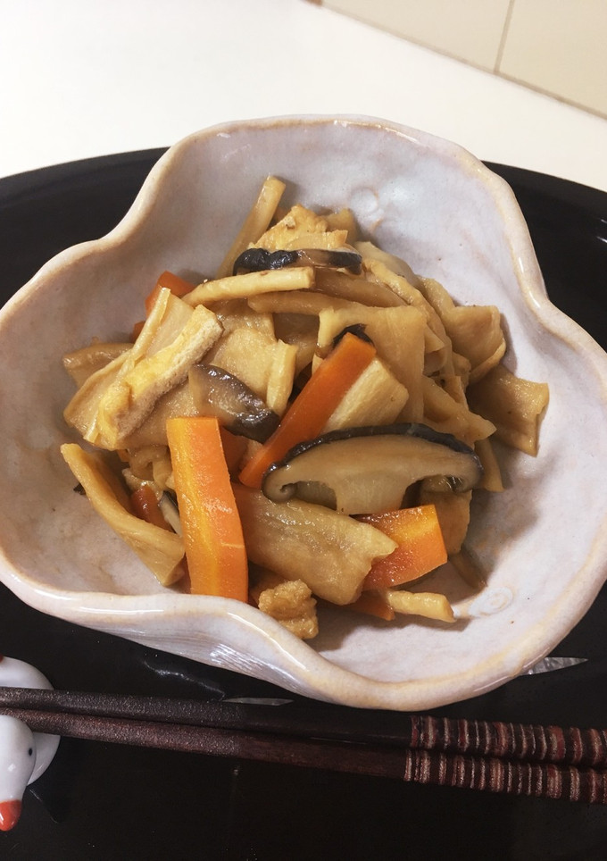 顆粒だしで簡単！割り干し大根の煮物-レシピのメイン写真
