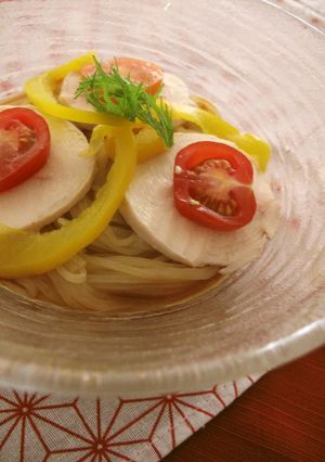 簡単カフェ風☆ヘルシー女子のさっぱり辛麺-レシピのメイン写真