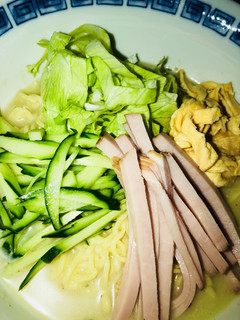 塩とんこつ冷やしラーメン-レシピのメイン写真