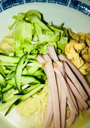 塩とんこつ冷やしラーメン-レシピのメイン写真