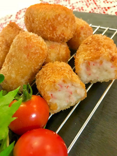 *基本!カニクリーム コロッケ*-レシピのメイン写真
