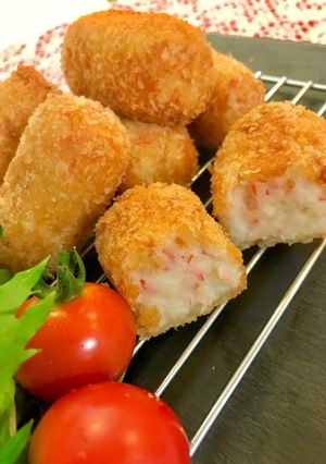 ＊基本！カニクリーム コロッケ＊-レシピのメイン写真