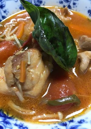 超簡単♪野菜たっぷり鶏肉のミニトマト煮☆-レシピのメイン写真