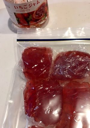 市販のジャムを冷凍保存-レシピのメイン写真