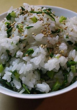 大根葉とじゃこの菜飯-レシピのメイン写真