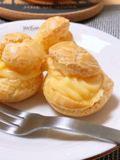 素朴なカスタードシュークリーム-レシピのメイン写真