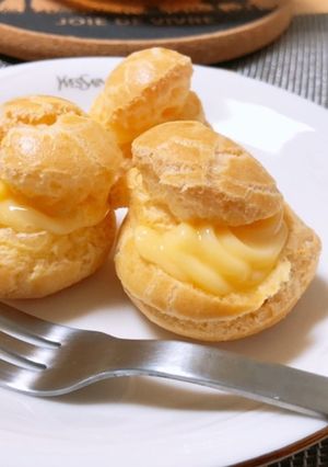 素朴なカスタードシュークリーム-レシピのメイン写真