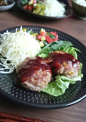 おじゃがの千切りハンバーグ-レシピのメイン写真
