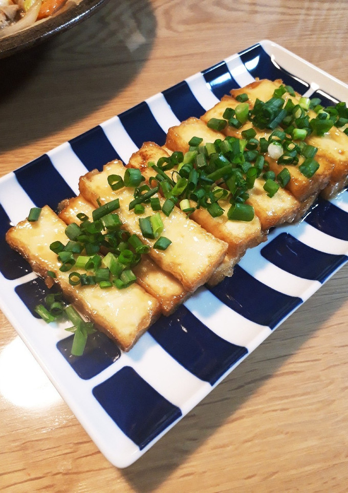 簡単時短節約★厚揚げ豆腐の甘酢焼き★-レシピのメイン写真