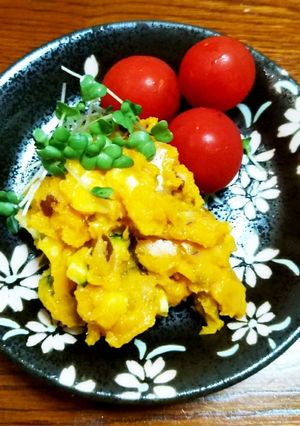 かぼちゃのサラダ-レシピのメイン写真