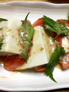 和風カプレーゼ-レシピのメイン写真