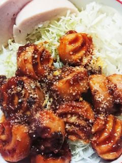 魚肉ソーセージのミートソース炒め-レシピのメイン写真